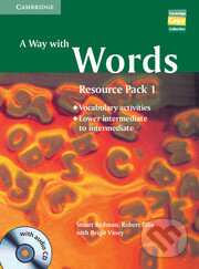Kniha: A Way with Words: Resource Pack 1 (Geraldine Mark, Robert Ellis a Stuart Redman). Cambridge University Press, 2013 Kniha: A Way with Words: Resource Pack 1 (Geraldine Mark, Robert Ellis a Stuart Redman). Cambridge University Press, 2013