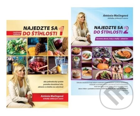 Kniha: Najedzte sa do štíhlosti 1+2 (Antónia Mačingová). Antonialifestyle28, 2015 Kniha: Najedzte sa do štíhlosti 1+2 (Antónia Mačingová). Antonialifestyle28, 2015