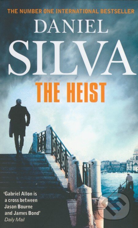 Kniha: The Heist (Daniel Silva). HarperCollins, 2015 Kniha: The Heist (Daniel Silva). HarperCollins, 2015