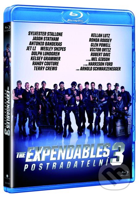 Film: The Expendables: Postradatelní 3 (Sylvester Stallone a Patrick Hughes) (Blu-ray). Bonton Film, 2015 Film: The Expendables: Postradatelní 3 (Sylvester Stallone a Patrick Hughes) (Blu-ray). Bonton Film, 2015