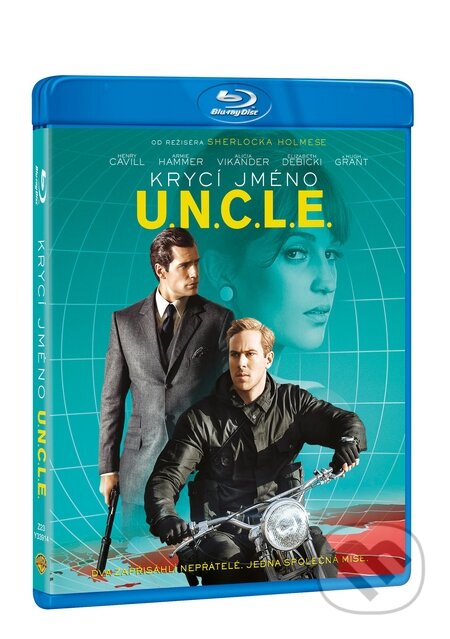 Film: Krycí jméno U.N.C.L.E. (Guy Ritchie) (Blu-ray). Magicbox, 2015 Film: Krycí jméno U.N.C.L.E. (Guy Ritchie) (Blu-ray). Magicbox, 2015