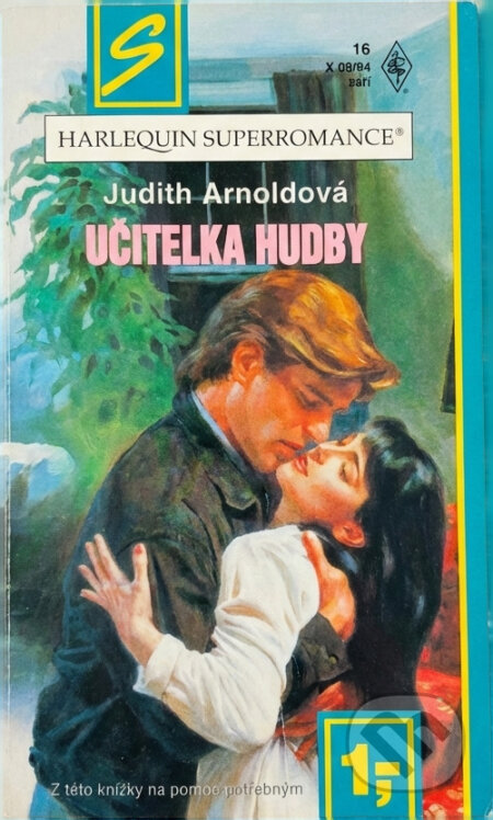 Kniha: Učitelka hudby (Judith Arnold). Harlequin, 1994 Kniha: Učitelka hudby (Judith Arnold). Harlequin, 1994
