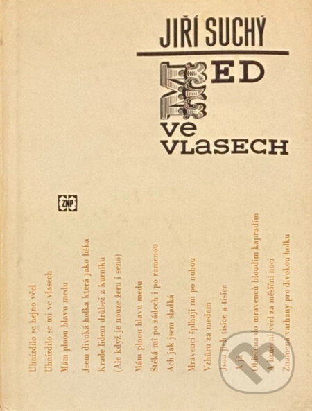 Kniha: Med ve vlasech (Jiří Suchý). , 1970 Kniha: Med ve vlasech (Jiří Suchý). , 1970