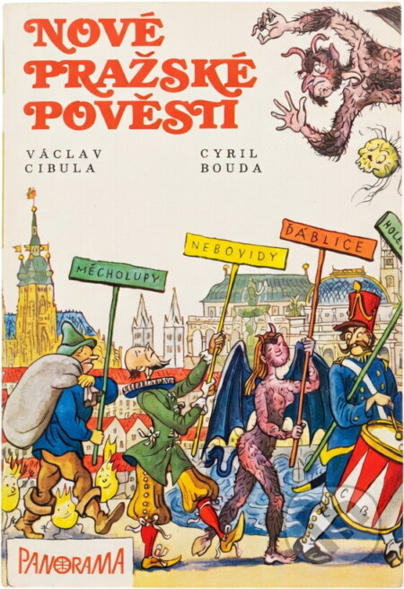 Kniha: Nové pražské pověsti (Václav Cibula). , 1989 Kniha: Nové pražské pověsti (Václav Cibula). , 1989