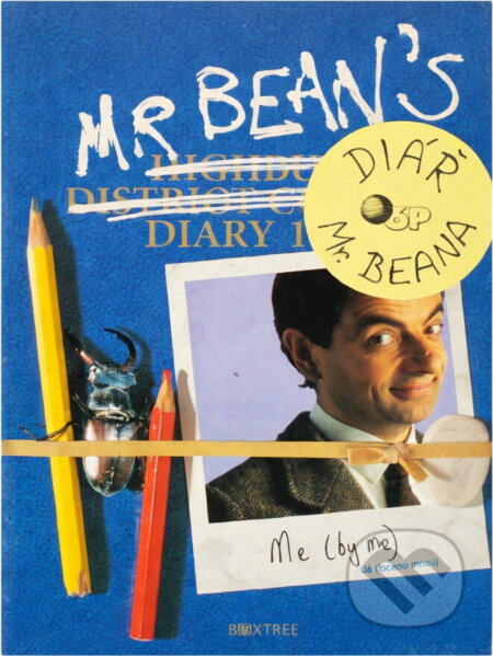 Kniha: Mr. Bean's diary 1993 = Diář Mr. Beana 1993 (Robin Driscoll a Rowan Atkinson). , 1994 Kniha: Mr. Bean's diary 1993 = Diář Mr. Beana 1993 (Robin Driscoll a Rowan Atkinson). , 1994