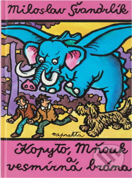 Kniha: Kopyto, Mňouk a vesmírná brána (Miloslav Švandrlík). Madagaskar, 1997 Kniha: Kopyto, Mňouk a vesmírná brána (Miloslav Švandrlík). Madagaskar, 1997