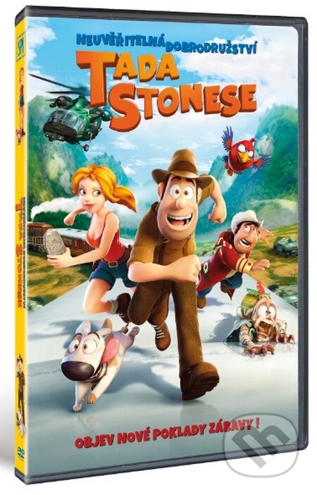 Film: Neuveriteľné dobrodružstvá Tada Stonesa (Enrique Gato) (DVD). Hollywood, 2015 Film: Neuveriteľné dobrodružstvá Tada Stonesa (Enrique Gato) (DVD). Hollywood, 2015