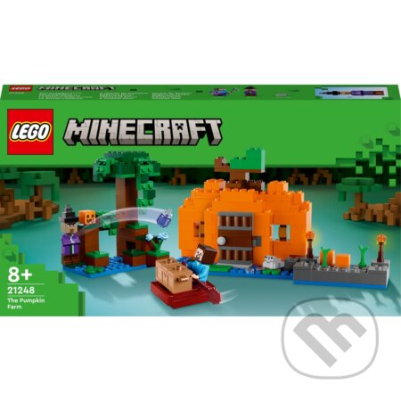 Spoločenská hra: LEGO® MINECRAFT® 21248 Tekvicová farma (LEGO). LEGO, 2023 Spoločenská hra: LEGO® MINECRAFT® 21248 Tekvicová farma (LEGO). LEGO, 2023