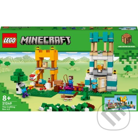 Společenská hra: LEGO® MINECRAFT® 21249 Kreatívny box 4.0 (LEGO). LEGO, 2023 Společenská hra: LEGO® MINECRAFT® 21249 Kreatívny box 4.0 (LEGO). LEGO, 2023