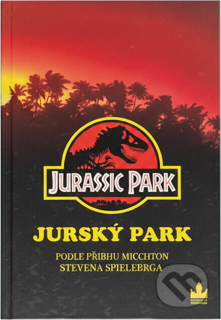Kniha: Jurský park : přepis filmu století Stevena Spielberga pro mládež (David Koepp a Gail Herman). Baronet, 1993 Kniha: Jurský park : přepis filmu století Stevena Spielberga pro mládež (David Koepp a Gail Herman). Baronet, 1993
