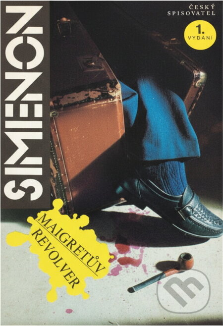 Kniha: Maigretův revolver (Georges Simenon). Český spisovatel, 1993 Kniha: Maigretův revolver (Georges Simenon). Český spisovatel, 1993