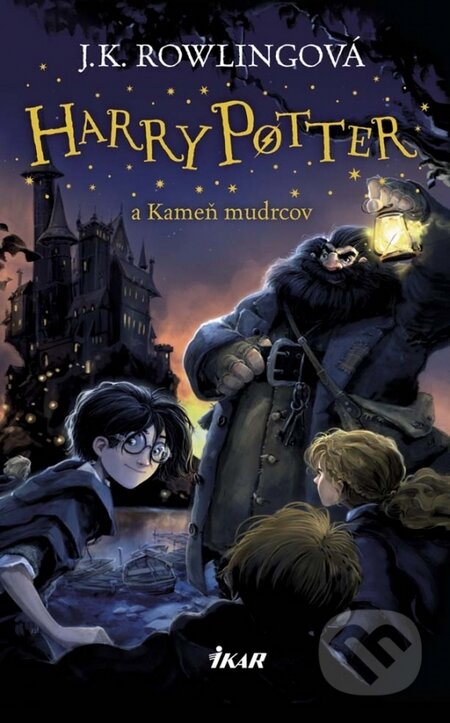 Kniha: Harry Potter a Kameň mudrcov (J.K. Rowling). Ikar, 2015 Kniha: Harry Potter a Kameň mudrcov (J.K. Rowling). Ikar, 2015
