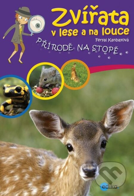 Kniha: Zvířata v lese a na louce (Feryal Kanbayová). Edika, 2015 Kniha: Zvířata v lese a na louce (Feryal Kanbayová). Edika, 2015