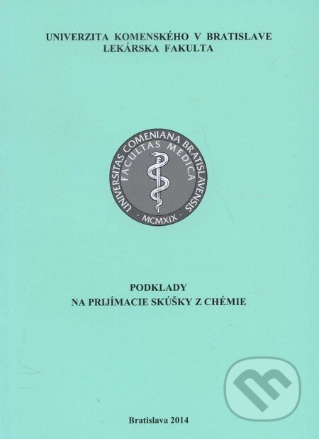 Kniha: Podklady na prijímacie skúšky z chémie (Univerzita Komenského Bratislava). Univerzita Komenského Bratislava, 2014 Kniha: Podklady na prijímacie skúšky z chémie (Univerzita Komenského Bratislava). Univerzita Komenského Bratislava, 2014
