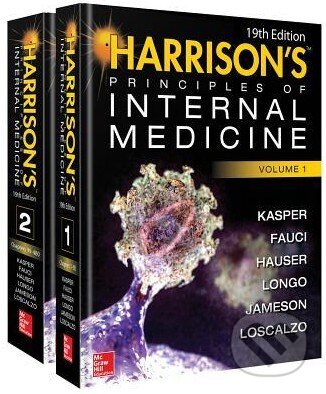 Kniha: Harrison's Principles of Internal Medicine (Volume 1 + 2) (Dan L. Longo). McGraw-Hill, 2015 Kniha: Harrison's Principles of Internal Medicine (Volume 1 + 2) (Dan L. Longo). McGraw-Hill, 2015