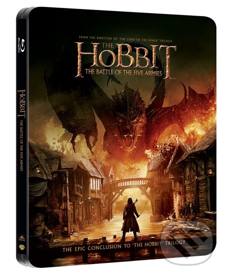 Hobit: Bitva pěti armád Steelbook - Peter Jackson, Magicbox, 2015