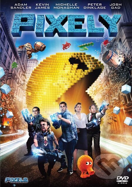 Film: Pixely (Chris Columbus) (DVD). Bonton Film, 2015 Film: Pixely (Chris Columbus) (DVD). Bonton Film, 2015