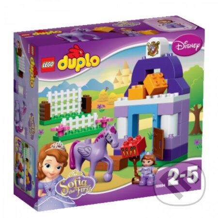 Spoločenská hra: LEGO DUPLO Sofia the First 10594 Princezná Sofia I. – Kráľovské stajne (LEGO). LEGO, 2015 Spoločenská hra: LEGO DUPLO Sofia the First 10594 Princezná Sofia I. – Kráľovské stajne (LEGO). LEGO, 2015
