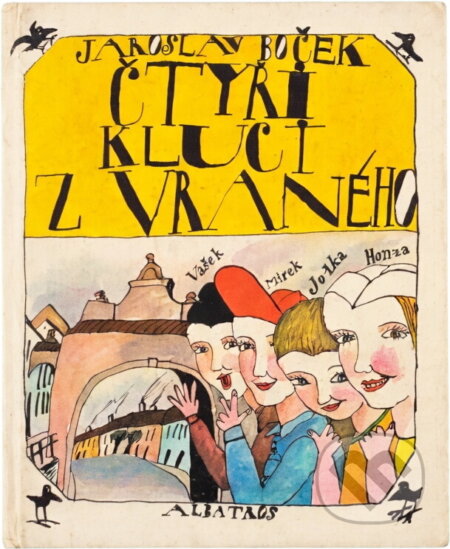 Kniha: Čtyři kluci z Vraného (Jaroslav Boček). , 1982 Kniha: Čtyři kluci z Vraného (Jaroslav Boček). , 1982