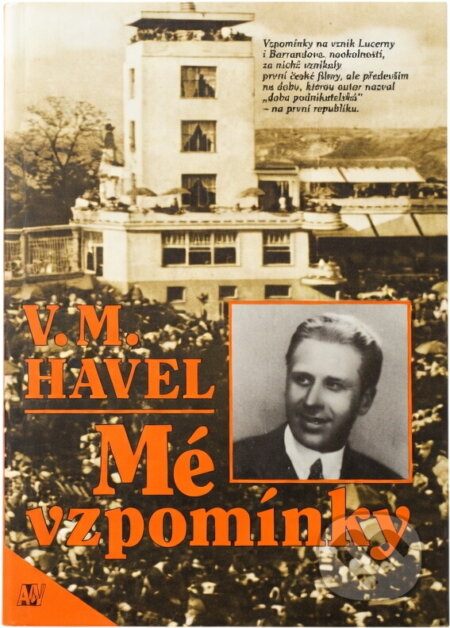 Kniha: Mé vzpomínky (Václav Maria Havel). , 1993 Kniha: Mé vzpomínky (Václav Maria Havel). , 1993
