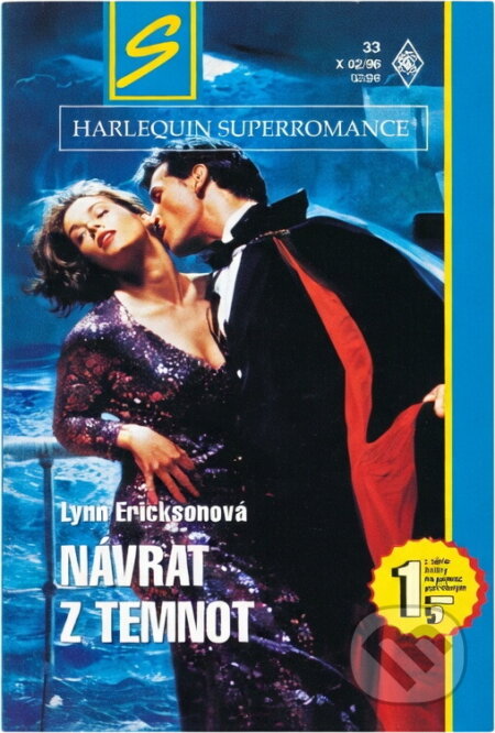 Kniha: Návrat z temnot (Lynn Erickson). Harlequin, 1996 Kniha: Návrat z temnot (Lynn Erickson). Harlequin, 1996
