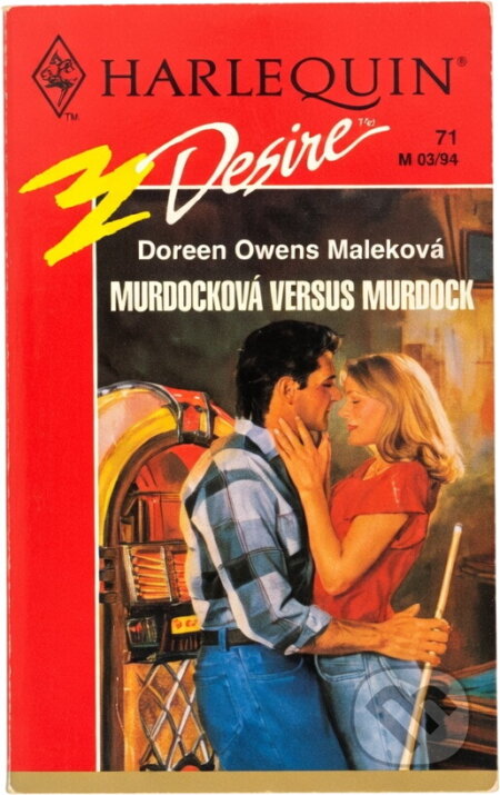 Kniha: Murdocková versus Murdock (Doreen Owens Malek). Harlequin, 1994 Kniha: Murdocková versus Murdock (Doreen Owens Malek). Harlequin, 1994