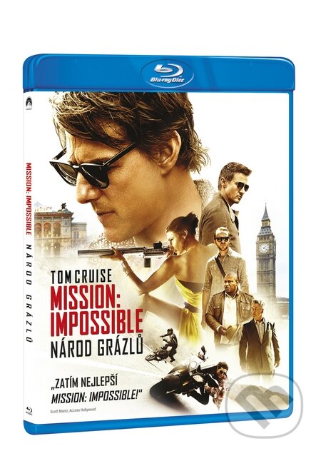 Film: Mission: Impossible Národ grázlů (Christopher McQuarrie) (Blu-ray). Magicbox, 2015 Film: Mission: Impossible Národ grázlů (Christopher McQuarrie) (Blu-ray). Magicbox, 2015