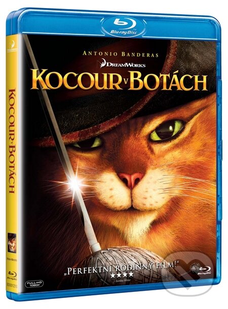 Film: Kocour v botách (Chris Miller) (Blu-ray). Bonton Film, 2015 Film: Kocour v botách (Chris Miller) (Blu-ray). Bonton Film, 2015