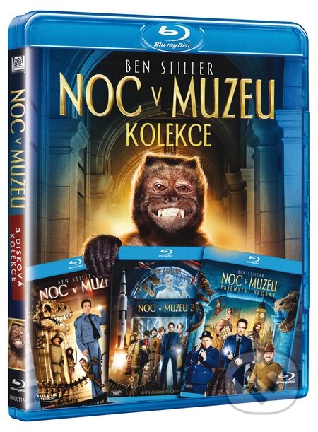Film: Noc v Muzeu 1-3 (Shawn Levy) (Blu-ray). Bonton Film, 2015 Film: Noc v Muzeu 1-3 (Shawn Levy) (Blu-ray). Bonton Film, 2015