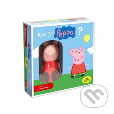 Spoločenská hra: Kde je Peppa? (Albi). Albi, 2015 Spoločenská hra: Kde je Peppa? (Albi). Albi, 2015