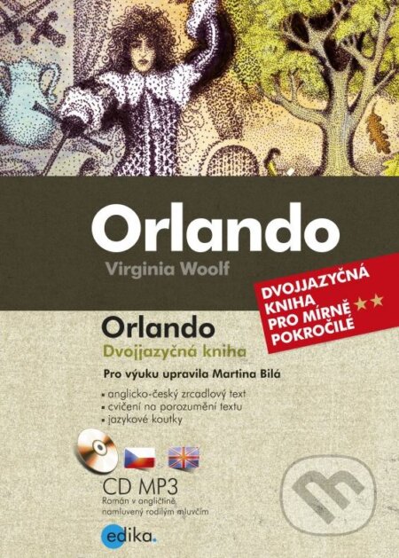 Kniha: Orlando (Virginia Woolf). Edika, 2015 Kniha: Orlando (Virginia Woolf). Edika, 2015