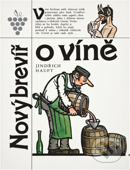 Kniha: Nový brevíř o víně (Jindřich Hauft). , 1989 Kniha: Nový brevíř o víně (Jindřich Hauft). , 1989