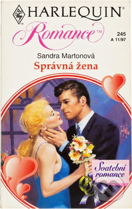Kniha: Správná žena (Sandra Marton). Harlequin, 1997 Kniha: Správná žena (Sandra Marton). Harlequin, 1997