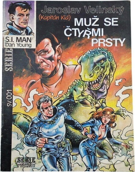 Kniha: Muž se čtyřmi prsty (Jaroslav Velinský). , 1992 Kniha: Muž se čtyřmi prsty (Jaroslav Velinský). , 1992