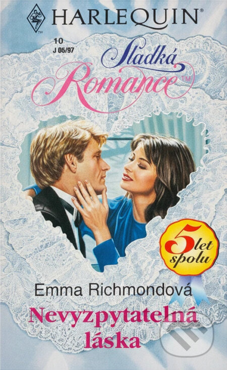 Kniha: Nevyzpytatelná láska (Emma Richmond). Harlequin, 1997 Kniha: Nevyzpytatelná láska (Emma Richmond). Harlequin, 1997
