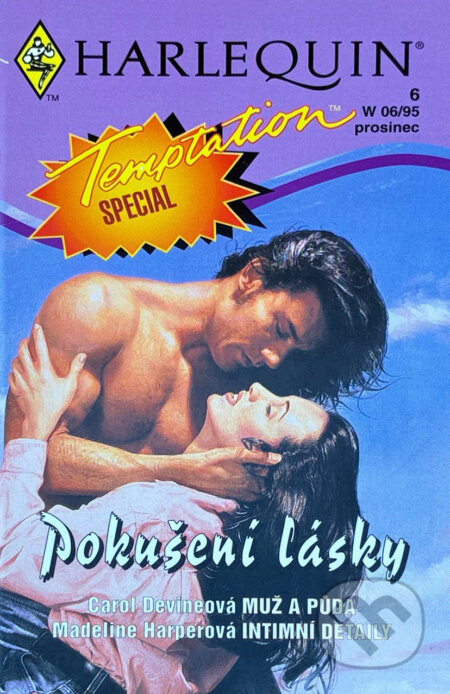 Kniha: Pokušení lásky 1995 : dva příběhy o lásce (Harlequin). Harlequin, 1995 Kniha: Pokušení lásky 1995 : dva příběhy o lásce (Harlequin). Harlequin, 1995