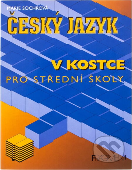 Kniha: Český jazyk v kostce (Marie Sochrová). Fragment, 1999 Kniha: Český jazyk v kostce (Marie Sochrová). Fragment, 1999