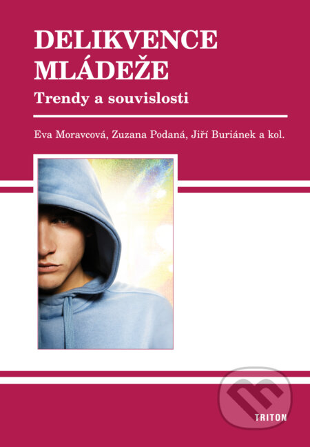 Kniha: Delikvence mládeže – trendy a souvislosti (Eva Moravcová, Jiří Buriánek a Zuzana Podaná). Triton, 2015 Kniha: Delikvence mládeže – trendy a souvislosti (Eva Moravcová, Jiří Buriánek a Zuzana Podaná). Triton, 2015
