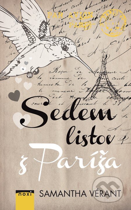 Kniha: Sedem listov z Paríža (Samantha Vérant), 2015 Kniha: Sedem listov z Paríža (Samantha Vérant), 2015