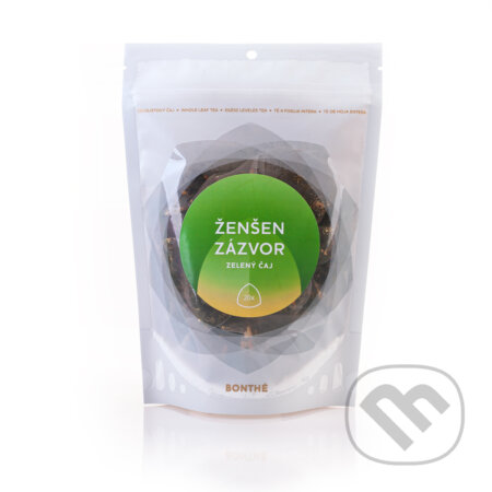 Kávy a čaje: Ženšen - zázvor (BONThé). BONThé, 2015 Kávy a čaje: Ženšen - zázvor (BONThé). BONThé, 2015