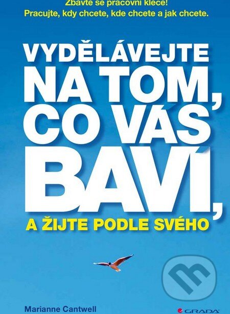 Kniha: Vydělávejte na tom, co vás baví, a žijte podle svého (Marianne Cantwell). Grada, 2015 Kniha: Vydělávejte na tom, co vás baví, a žijte podle svého (Marianne Cantwell). Grada, 2015