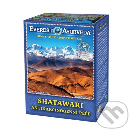 Kávy a čaje: Shatawari (Everest Ayurveda). Everest Ayurveda, 2015 Kávy a čaje: Shatawari (Everest Ayurveda). Everest Ayurveda, 2015
