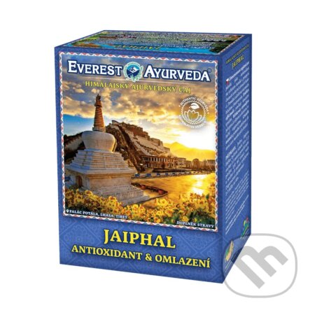 Kávy a čaje: Jaiphal (Everest Ayurveda). Everest Ayurveda, 2015 Kávy a čaje: Jaiphal (Everest Ayurveda). Everest Ayurveda, 2015