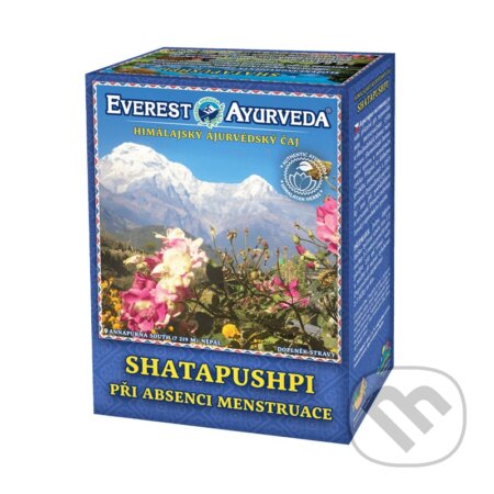 Kávy a čaje: Shatapushpi (Everest Ayurveda). Everest Ayurveda, 2015 Kávy a čaje: Shatapushpi (Everest Ayurveda). Everest Ayurveda, 2015