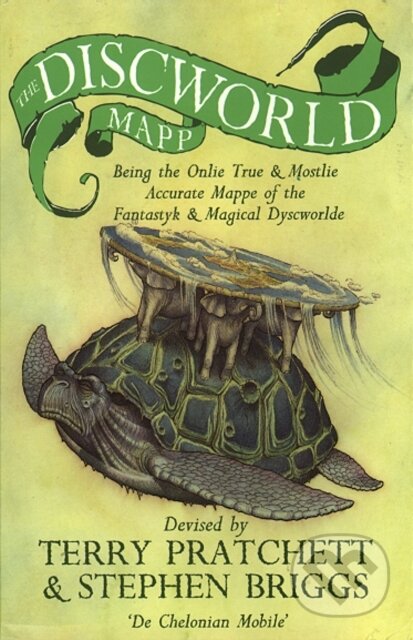 Kniha: The Discworld Mapp (Stephen Briggs a Terry Pratchett). Corgi Books, 1995 Kniha: The Discworld Mapp (Stephen Briggs a Terry Pratchett). Corgi Books, 1995