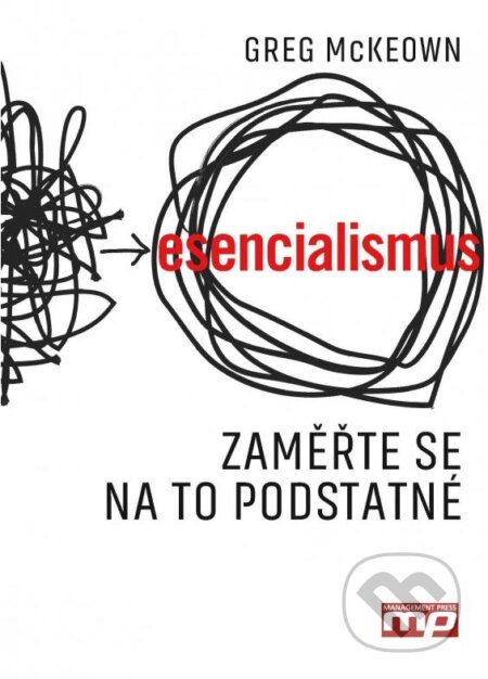 Kniha: Esencialismus (Greg McKeown), 2015 Kniha: Esencialismus (Greg McKeown), 2015