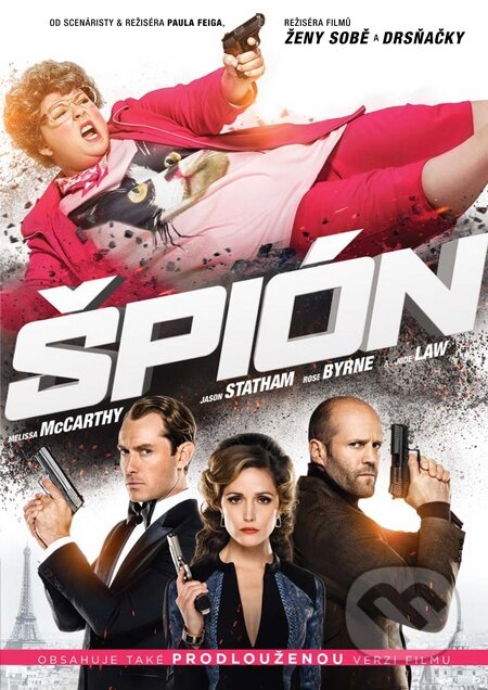 Film: Špión (Paul Feig) (DVD). Bonton Film, 2015 Film: Špión (Paul Feig) (DVD). Bonton Film, 2015