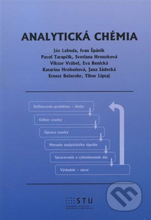 Kniha: Analytická chémia (Autorský kolektiv). STU, 2014 Kniha: Analytická chémia (Autorský kolektiv). STU, 2014