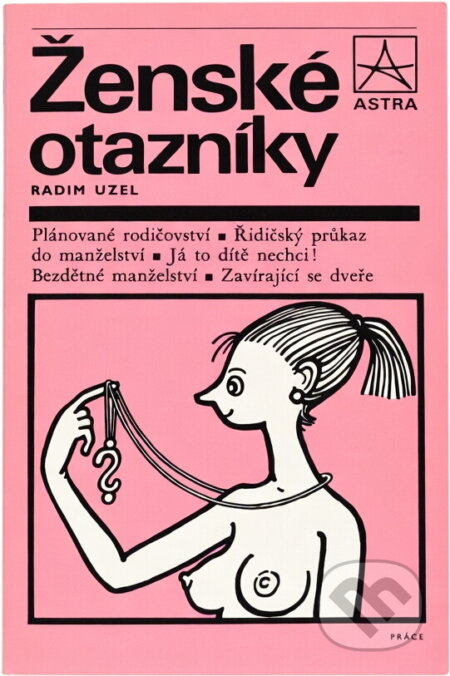 Kniha: Ženské otazníky (Radim Uzel). Práce, 1987 Kniha: Ženské otazníky (Radim Uzel). Práce, 1987