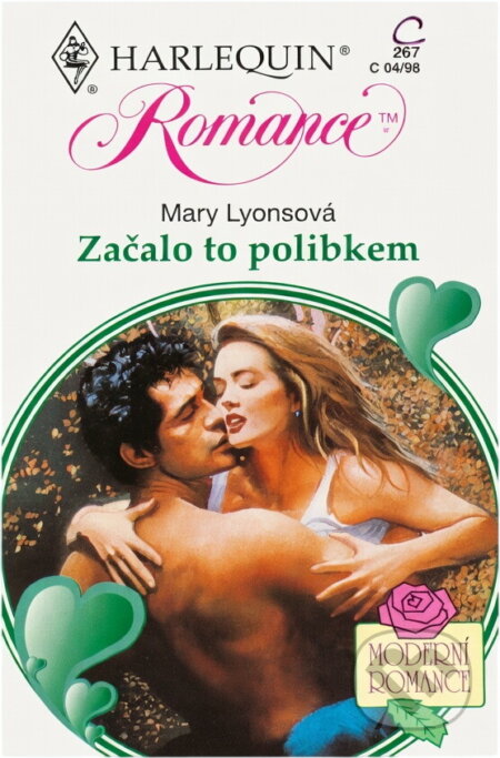 Kniha: Začalo to polibkem (Mary Lyons). Harlequin, 1998 Kniha: Začalo to polibkem (Mary Lyons). Harlequin, 1998